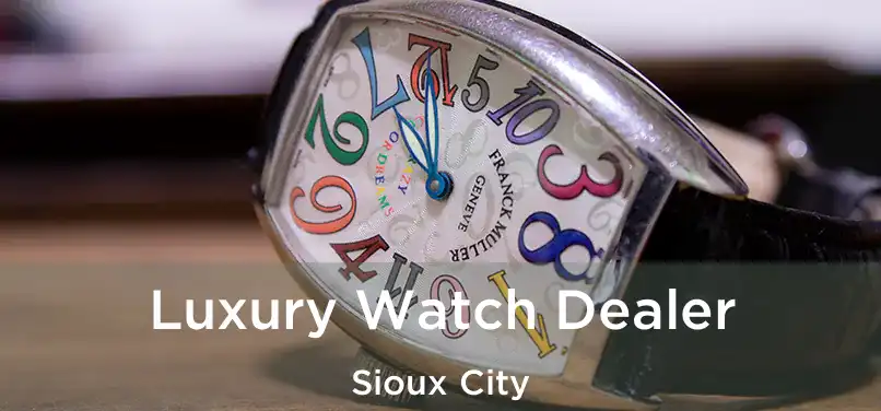 Luxury Watch Dealer Sioux City